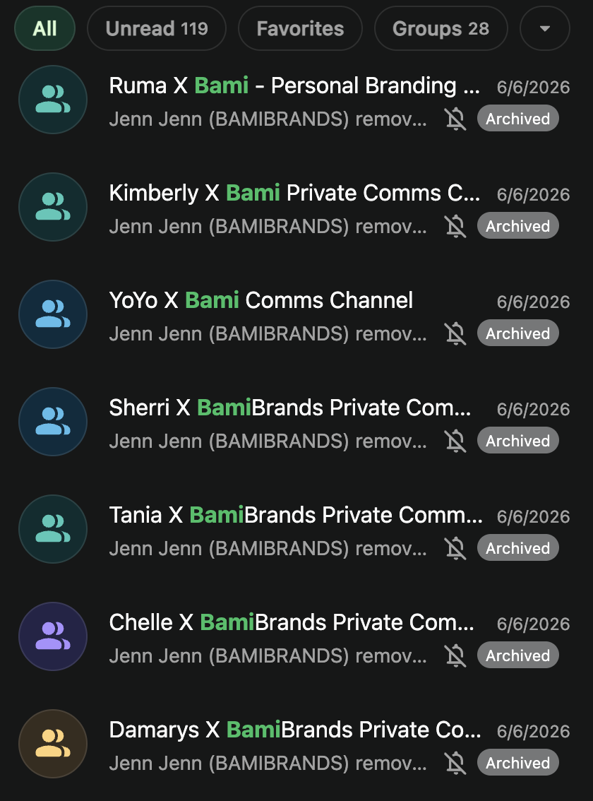Client DMs